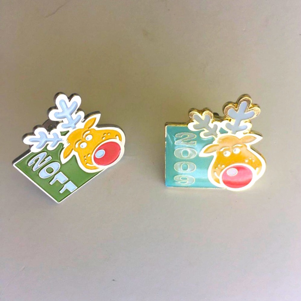 “Red Nose” Pins (2)